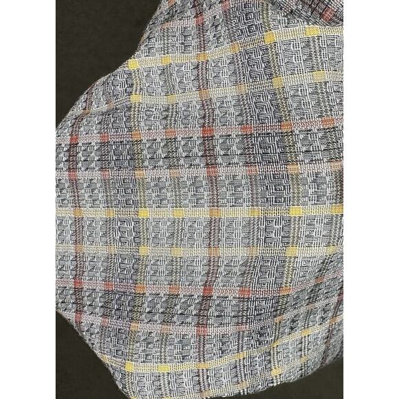 New Tasso Elba Grey Table Long Sleeve Gray Plaid Button Down Shirt XXL NWT - Picture 3 of 7